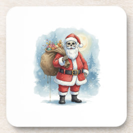 Porta-copo Skeleton Santa Claus