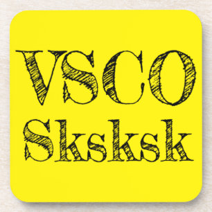 Porta-copo sksk VSCO