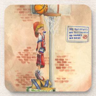 Porta-copo Slam Dunk, em Basquetebol Hoop, por Jay Throckmort