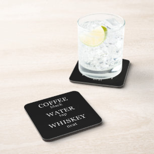 Porta-copo slogan whiskey