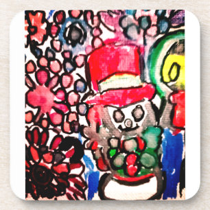 Porta-copo Snowman joy