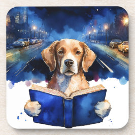 Porta-copo Sober Dog Lendo Grande Recuperação de Livro