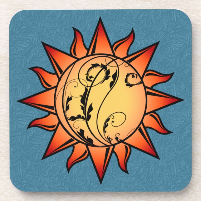 Porta-copo Sol (Frente)