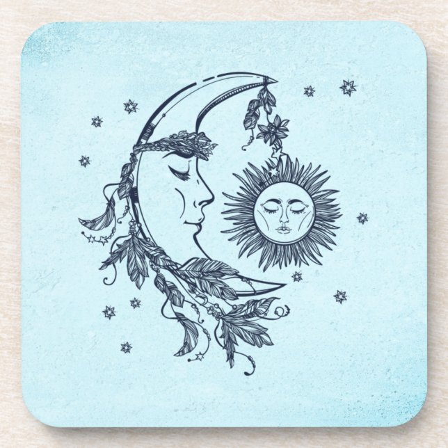 Porta-copo Sol e Lua (Frente)