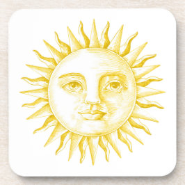 Porta-copo Sol Retro