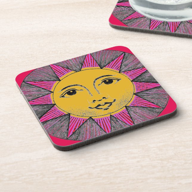 Porta-copo Sol sorridente (Left Side)