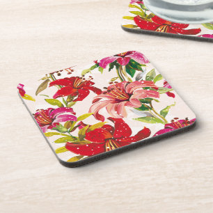 Porta-copo Sonhos Florais No. 4 na Coleção de Bebidas de Su