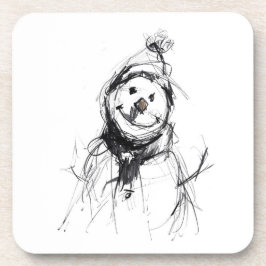 Porta-copo Sorrindo Feliz Snowman