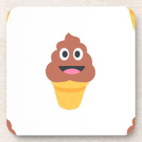 sorvete cone poo emoji
