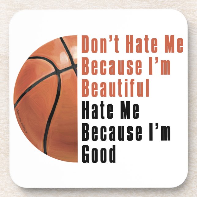 Porta-copo Sou Bonita, Sou Boa Basquete (Frente)