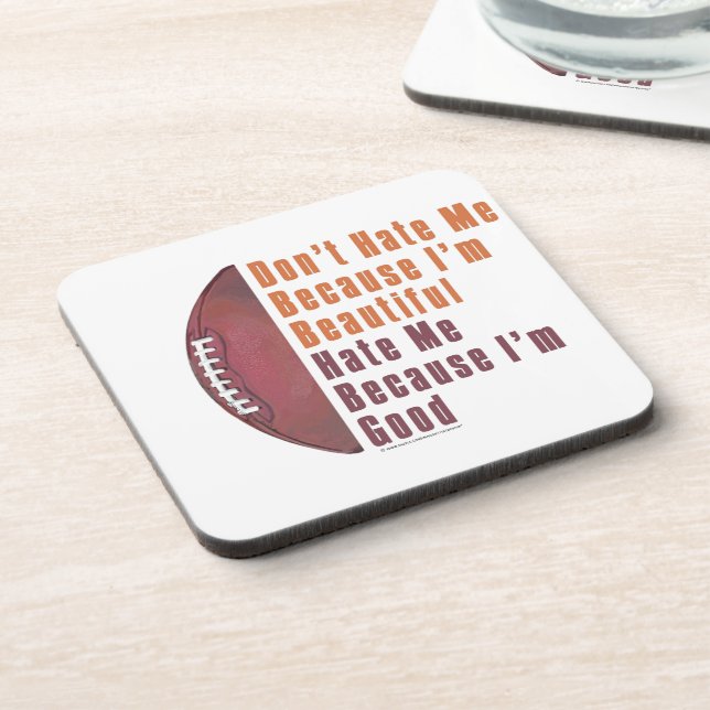 Porta-copo Sou Bonito, Bom Futebol (Left Side)