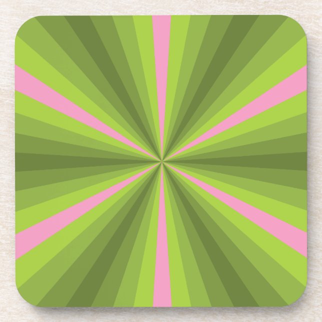 Porta-copo Spring Illusion Square Coaster (Frente)