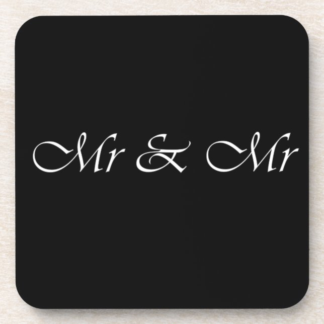 Porta-copo Sr. & Sr. (Frente)