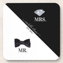 Sr. & Sra. Wedding Black & White