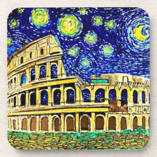 Porta-copo Starry Night Roma Itália