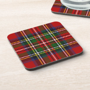 Porta-copo Stewart Tartan