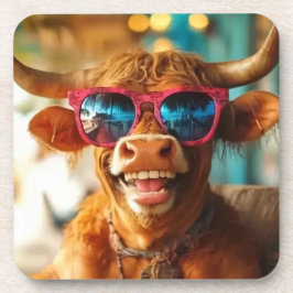 Porta-copo Stier im Beachclub