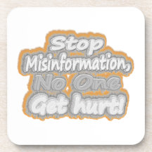 "Stop Misinformation", Design de beleza. Comprar A