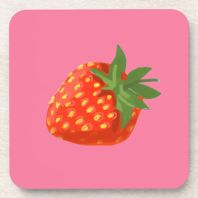 Porta-copo Strawberry (Frente)