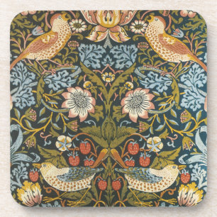 Porta-copo Strawberry Theves por William Morris, Vintage Art