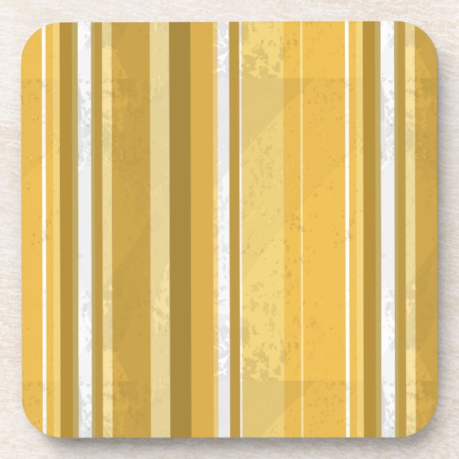 Porta-copo Stripes Amarelo (Frente)