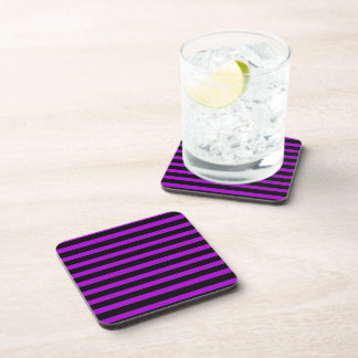 Porta-copo Stripes Roxo e Preto |