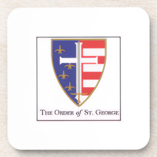 Porta-copo Style: Hard Plastic coasters with cork back - set