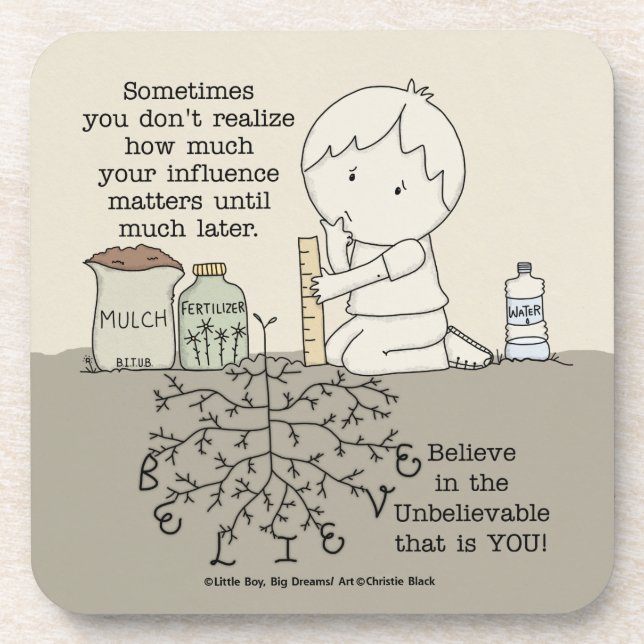 Porta-copo Sua Influência Importa (Frente)