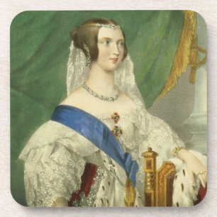 Porta-copo Sua majestade mais gracioso, rainha Victoria