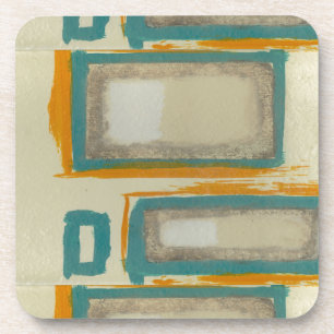 Porta-copo Suave e Ousado Abstrato Inspirado em Rothko