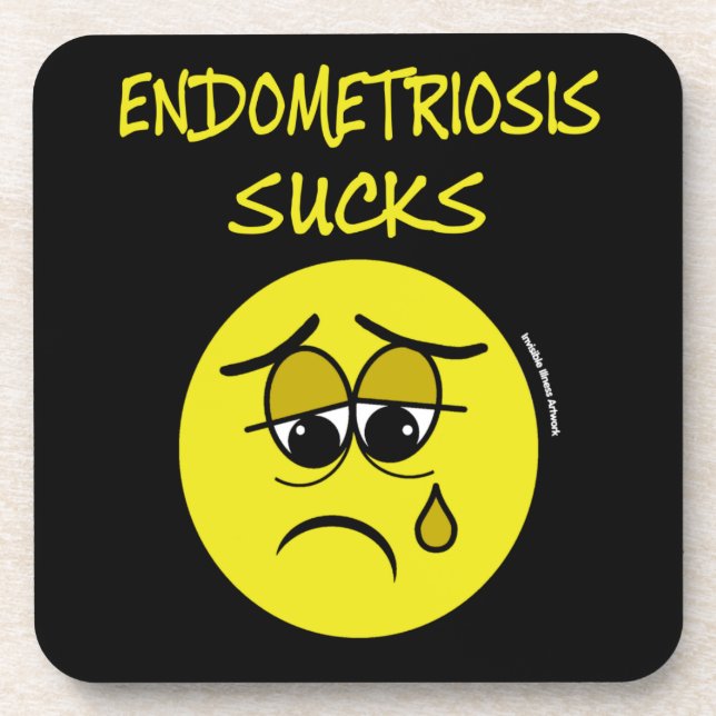 Porta-copo SUCKS... Endometriose (Frente)