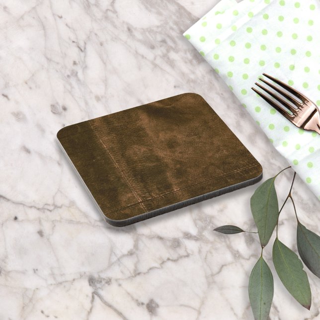 Porta-copo Suede Seam Look of Leather (Criador carregado)