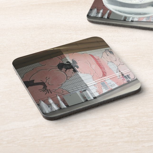 Porta-copo Sumo Mural Wall Art (Left Side)