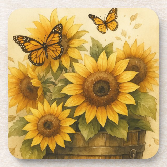 Porta-copo Sunflower Journal (Frente)