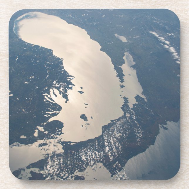 Porta-copo Sunglint Beams Do Lago Michigan (Frente)