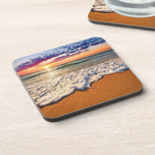 Porta-copo Sunset de praia