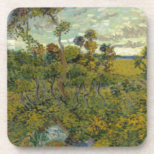 Porta-copo Sunset em Montmajour por Van Gogh