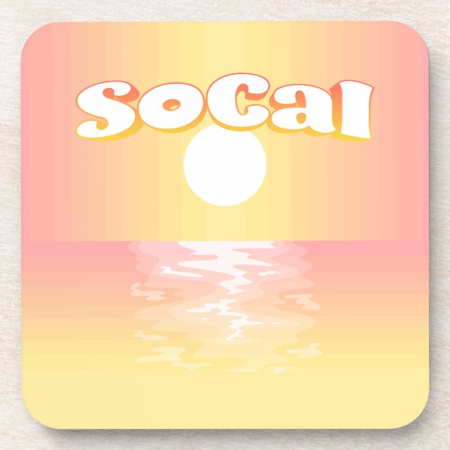 Porta-copo Sunset SoCal (Frente)