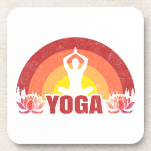 Porta-copo Sunshine Yoga Yogi Lotus Flower