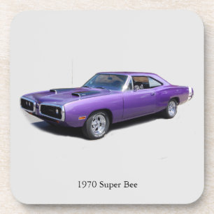 Porta-copo Super Bee set de 6 portas copos 1970