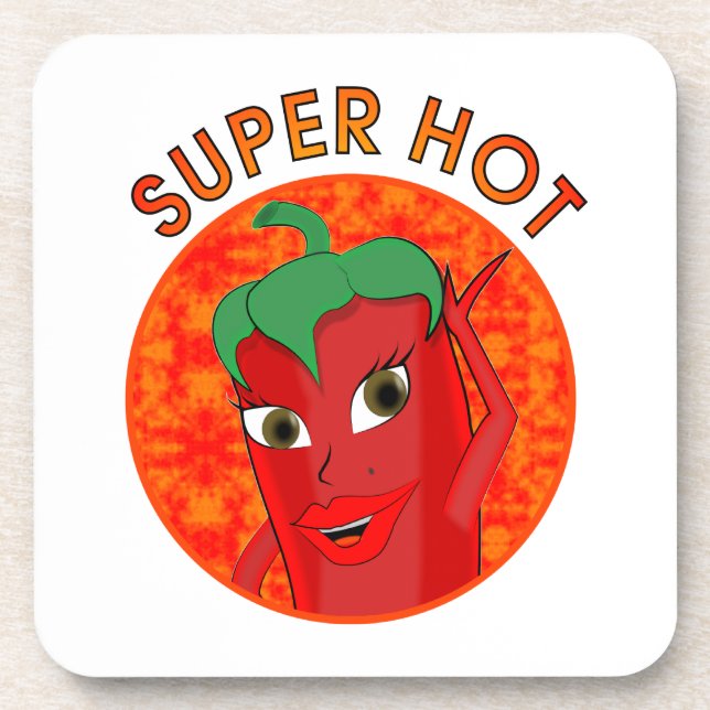 Porta-copo Super Hot Pepper Diva (Frente)
