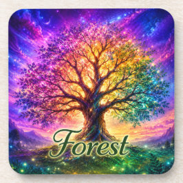 Porta-copo Suporte de Árvore da Vida da Floresta