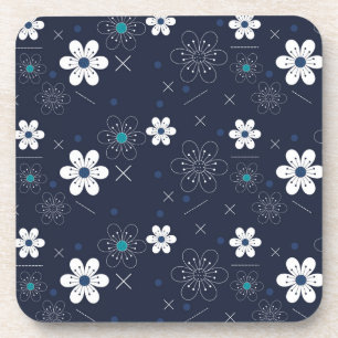 Porta-copo suporte de flores de inverno à meia-noite