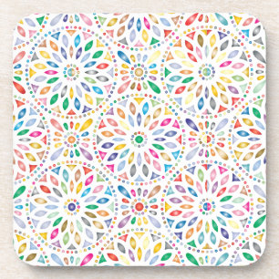 Porta-copo suporte de flores mandala