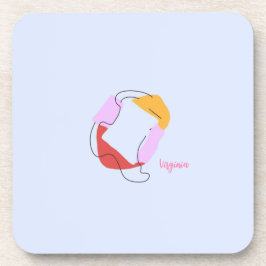 Porta-copo Suporte de Forma Abstrata