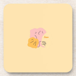 Porta-copo Suporte de Forma Abstrata