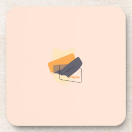 Porta-copo Suporte de Forma Abstrata