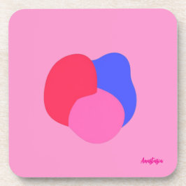 Porta-copo Suporte de Forma Abstrata