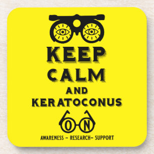 Porta-copo Suporte E Consciência De Keratoconus