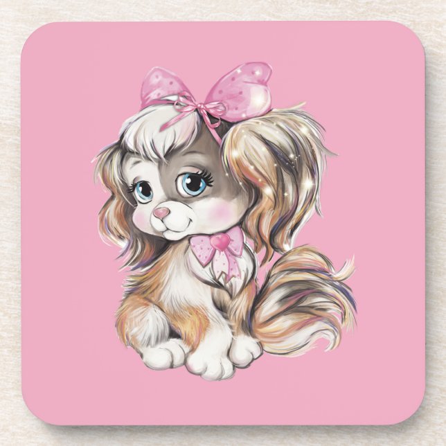 Porta-copo Suporte para Bebidas Puppy (Frente)